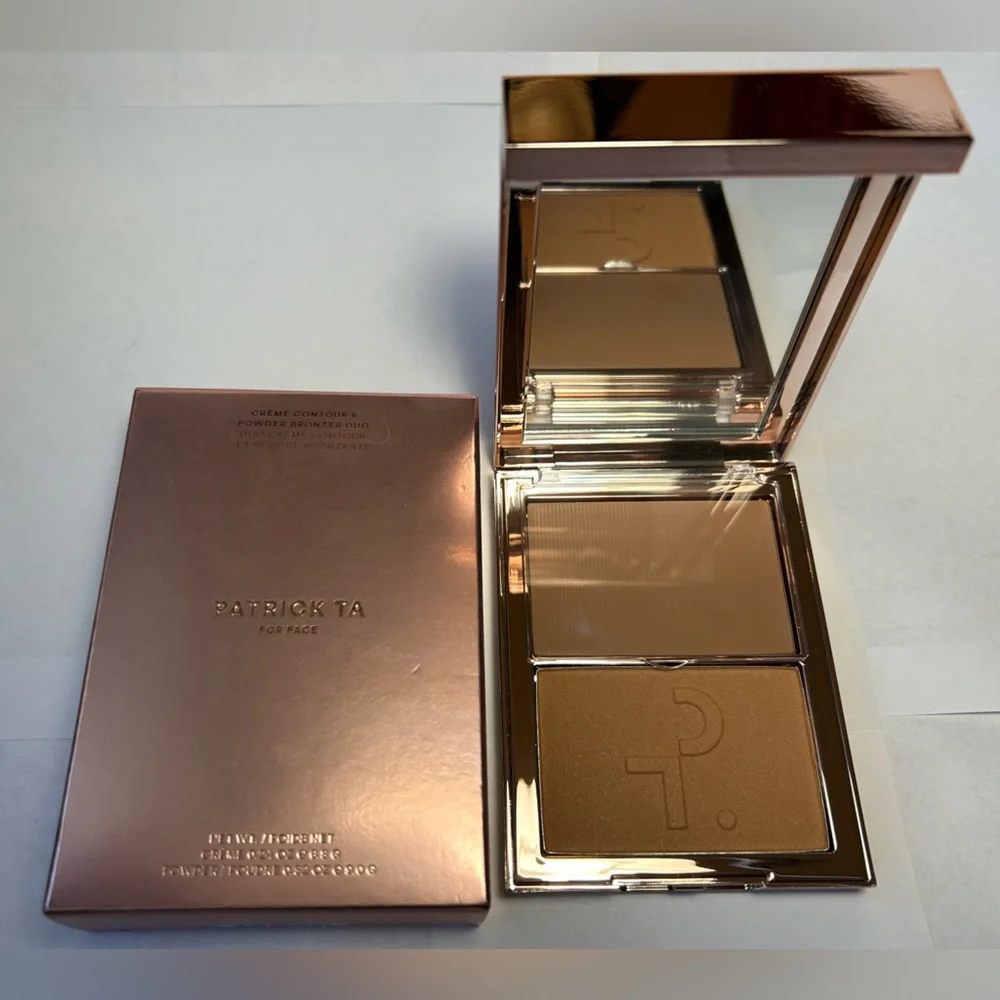 NWT🌷Patrick Ta Major Sculpt Creme Contour & Powder Bronzer in She’s Statuesque